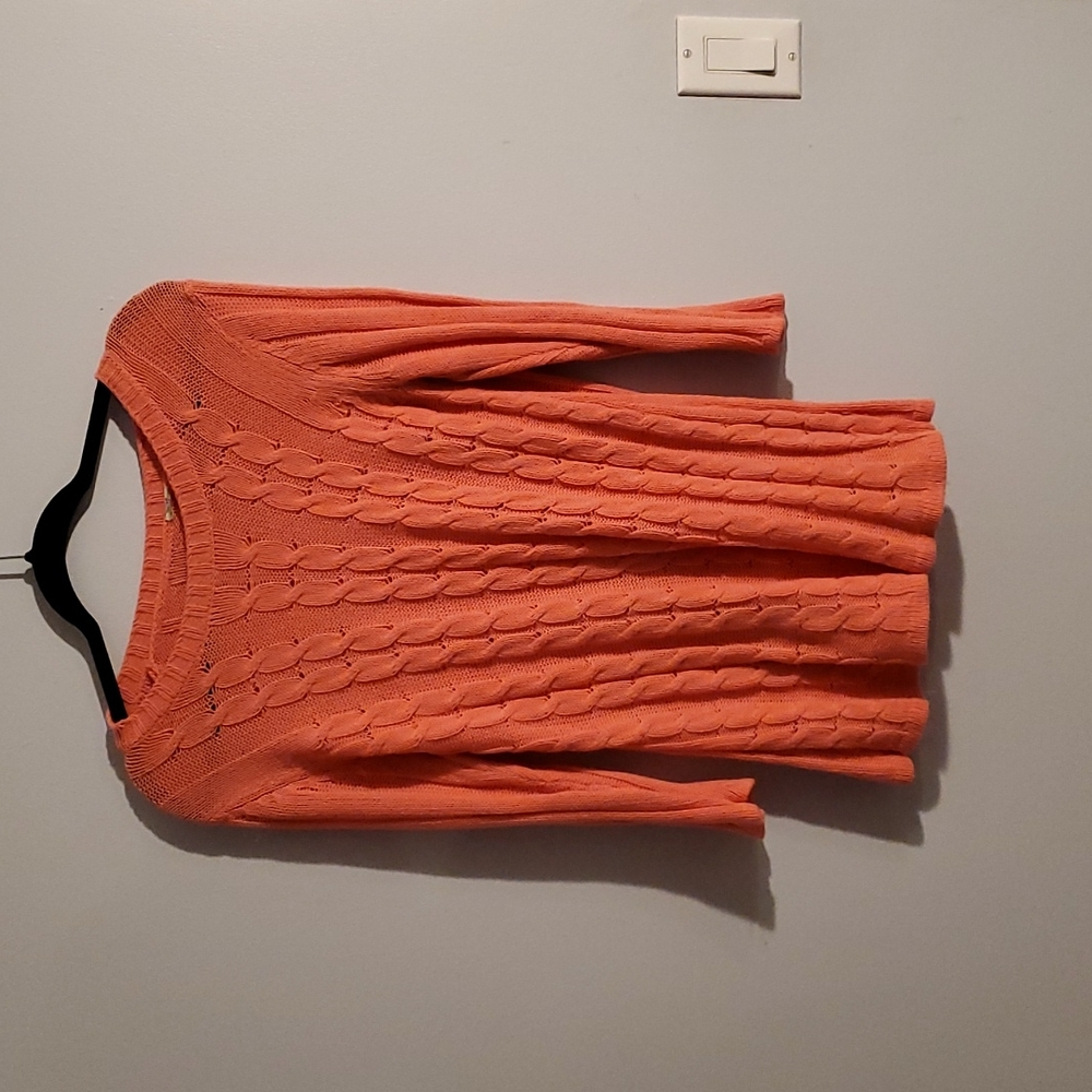 Ribbed thin sweater